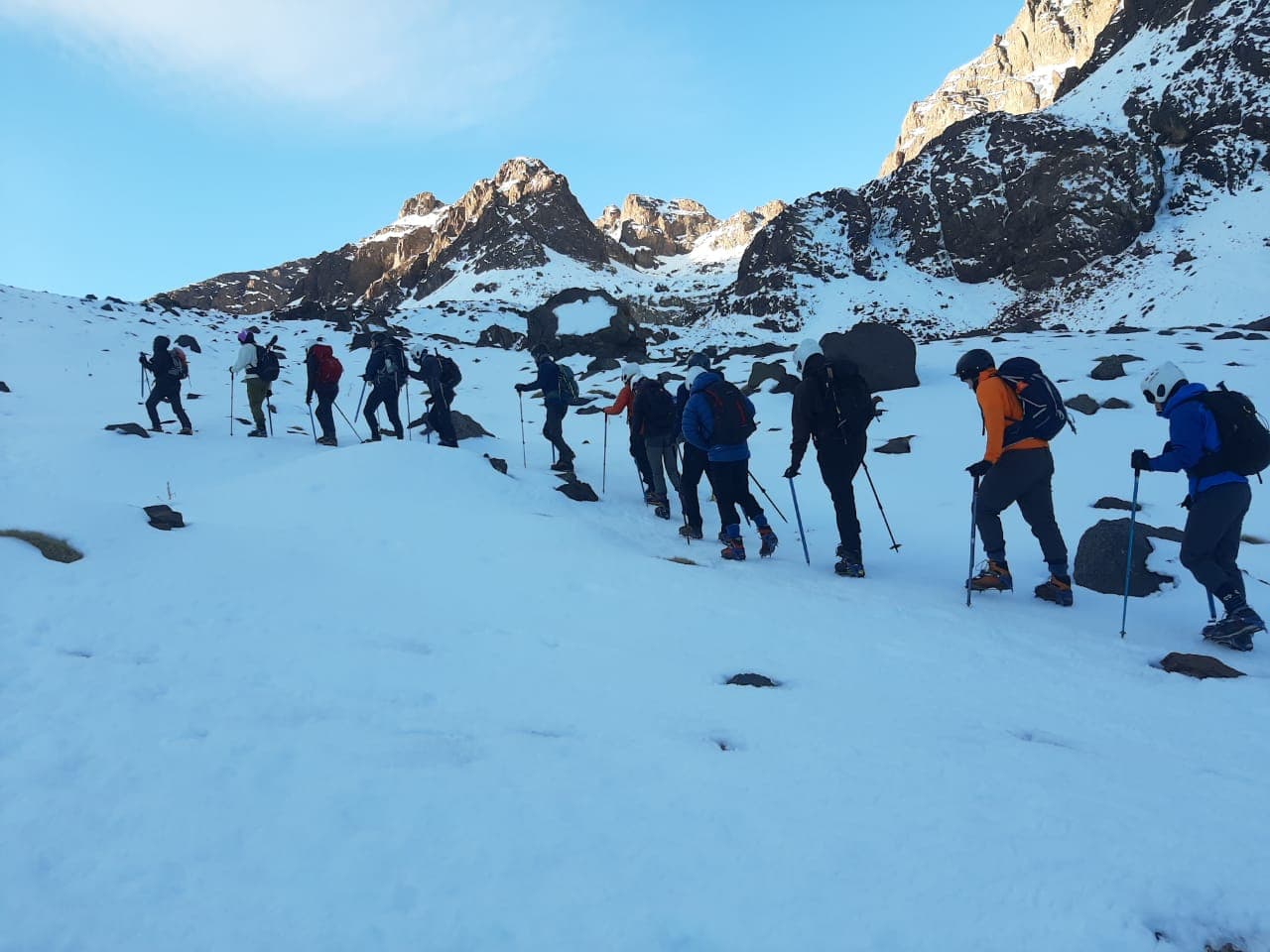 Group on a Moroccan summit